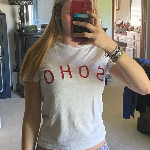 Brandy melville (john galt) SOHO shirt! - Picture 2 of 4